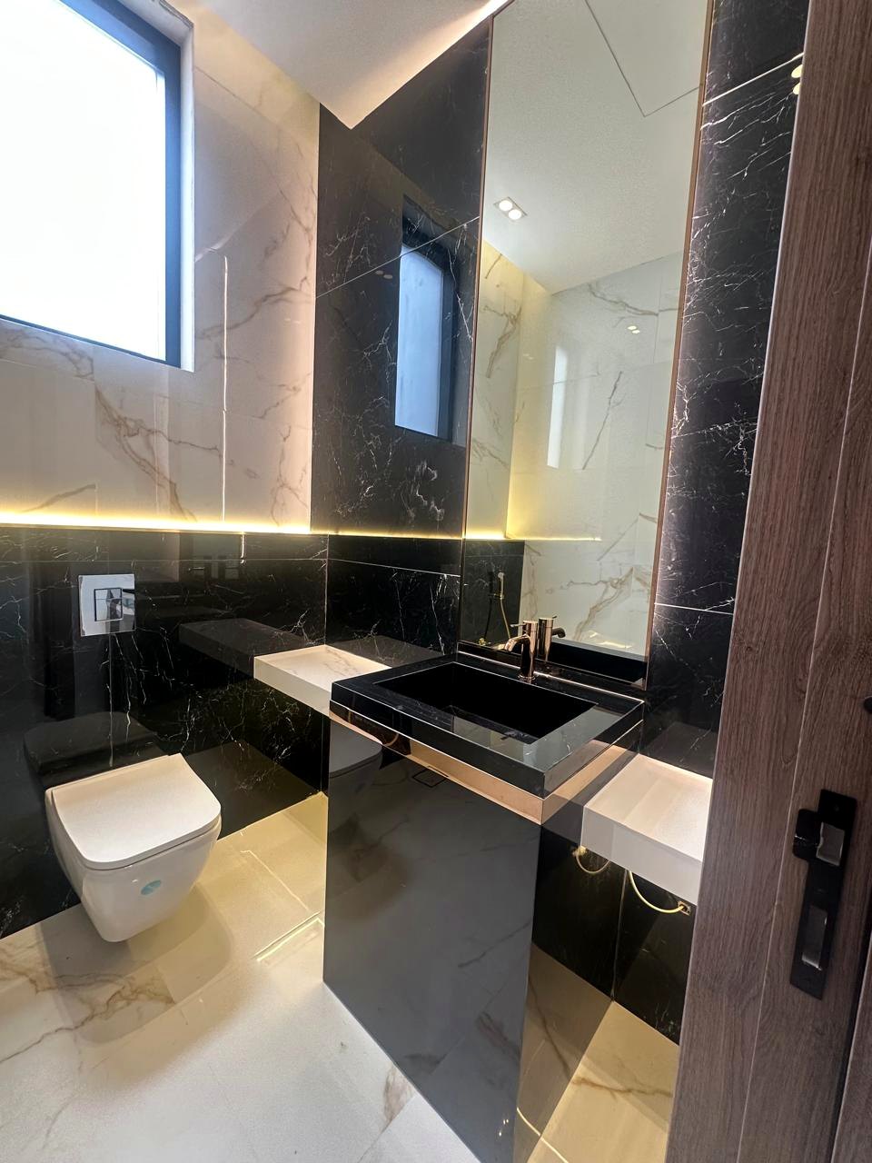Contemporary bathroom interior project